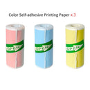 Mini Portable Printer Thermal Paper HD 57*25mm Universal Self-adhesive Roll Paper Label Sticker For Phone Printing Picture Photo