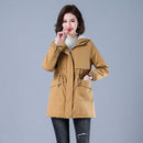 Women Winter Puffer Coat – Warm Cotton Hooded Casual Parka