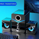 wired desktop speakers With its built-in microphone