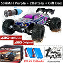 4WD Remote Control Car High-Speed 50-80KM/H Off-Road Buggy Truck