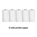 Mini Printer Portable Bluetooth Wireless Smart Label Thermal Portable Printers Stickers Paper Wireless Printers Children Gifts