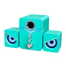 wired desktop speakers With its built-in microphone