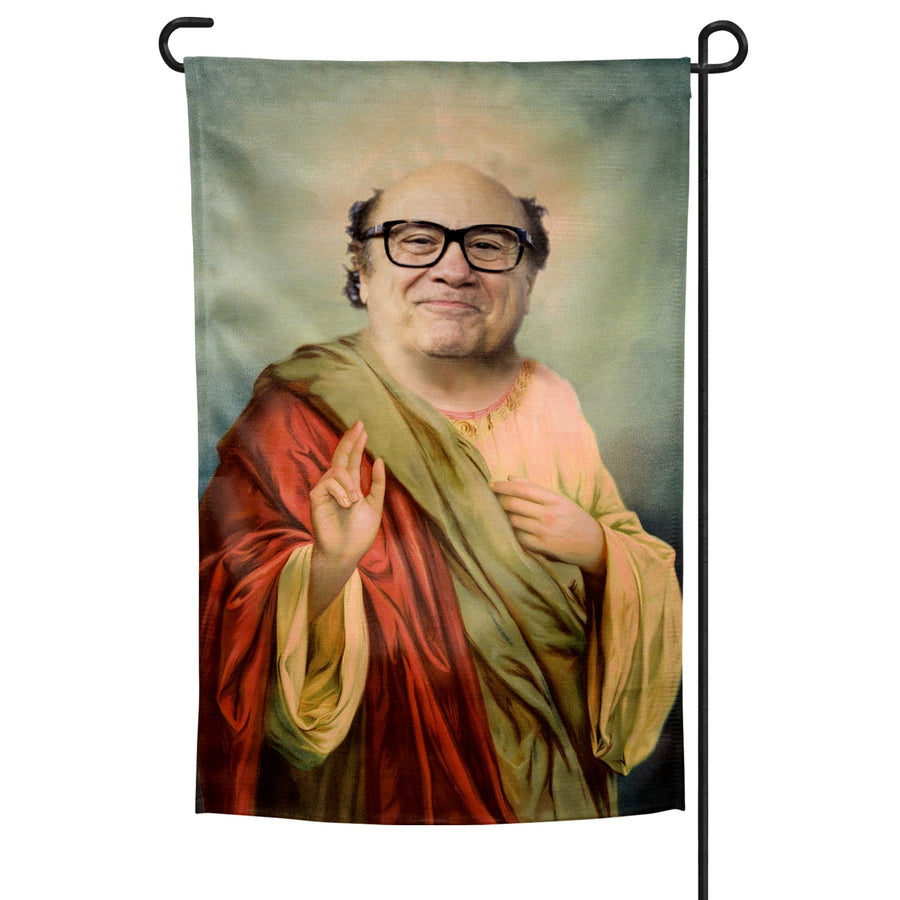 Saint Danny DeVito Garden Flag