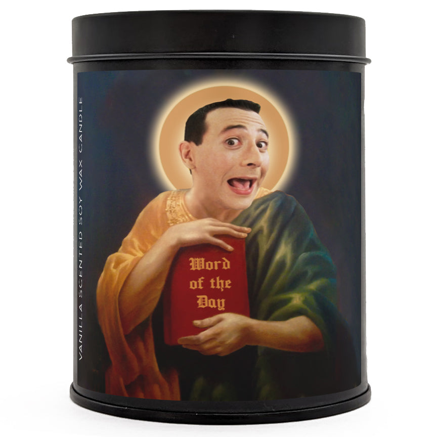 Saint Pee Wee Herman Scented Candle