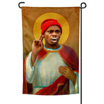 Saint Tyrone Biggums Garden Flag