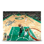Sam Hauser Rim Cam Boston Celtics Autographed 11" x 14" Basketball Photo