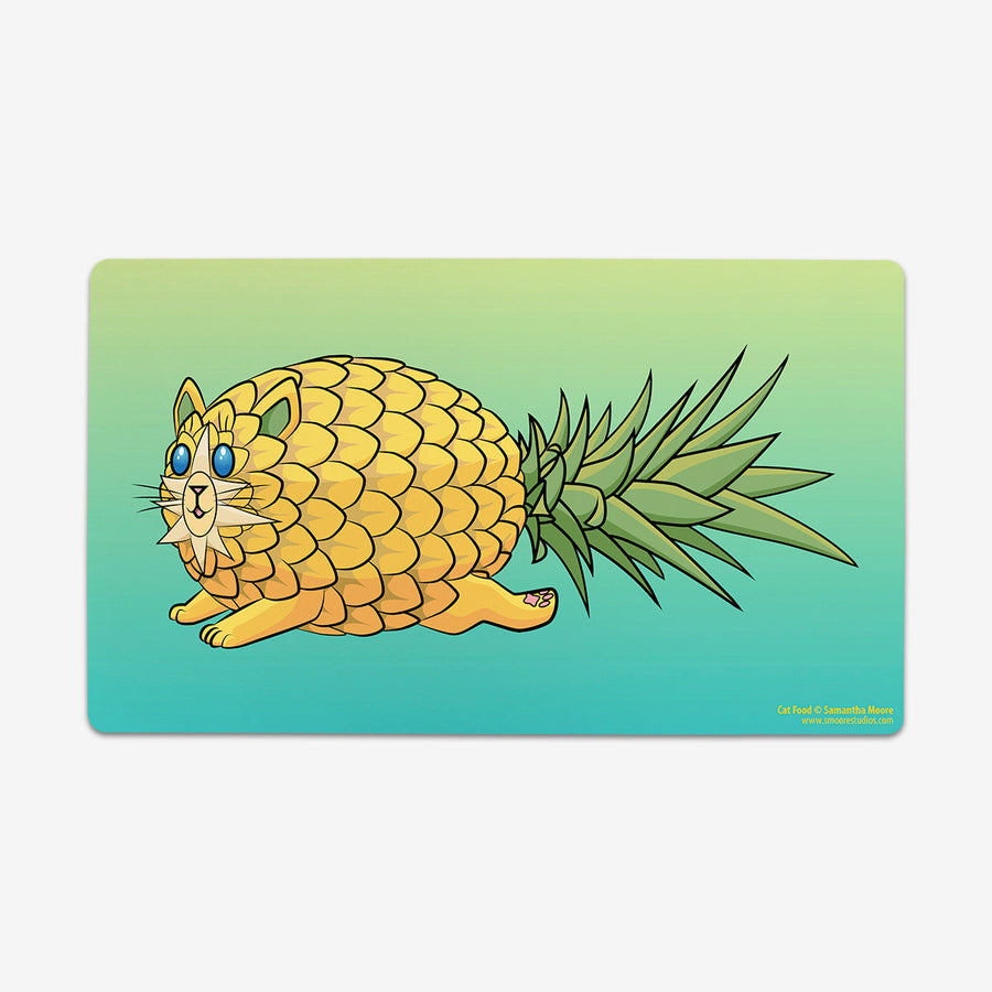 Pineapple Cat Playmat