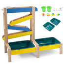 Sand and Water Table for Toddlers with 2 Basins