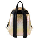 Sanrio Hello Kitty 50th Anniversary Metallic Gold Embossed Mini Backpack by Loungefly