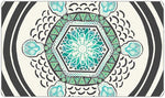White Skull Mandala Playmat