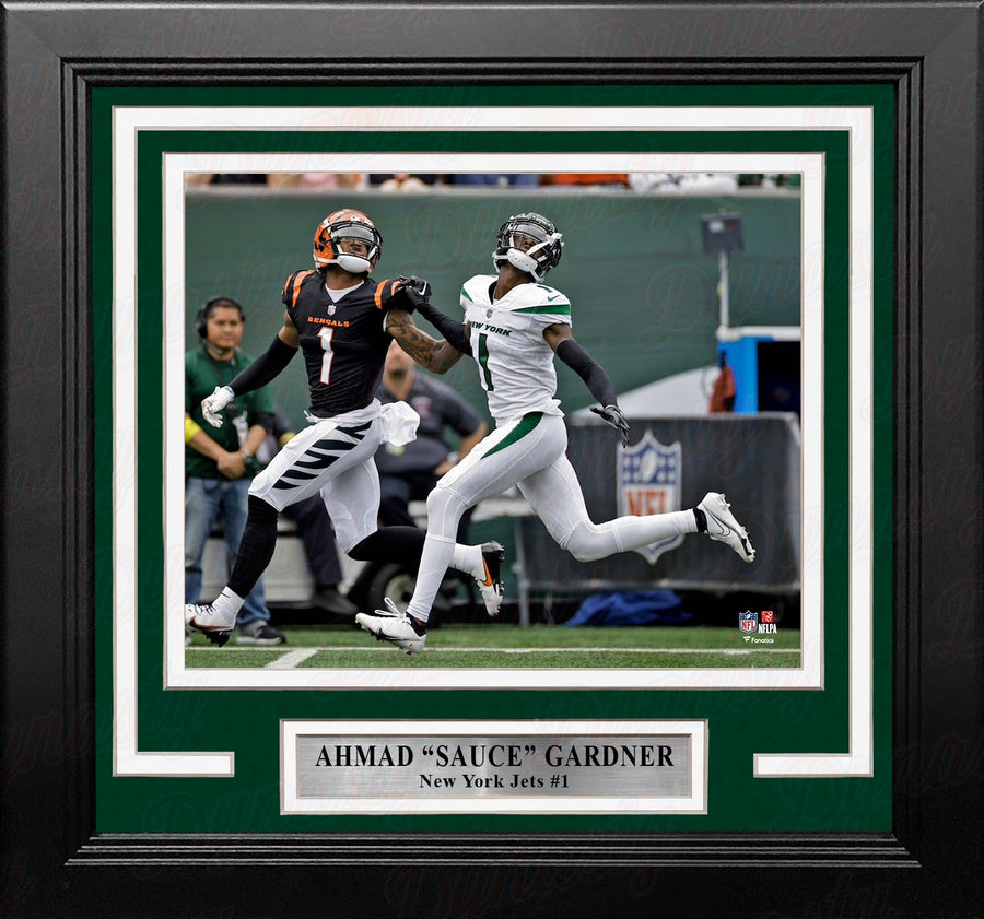 Ahmad 'Sauce' Gardner in Action New York Jets 8