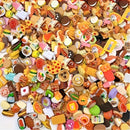 Mini Food Toys Resin Dolls | DIY Kitchen Accessories for Kids & Gifts