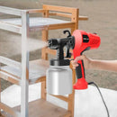 Electric Spray Gun Portable Home Paint Sprayer Auto Furniture Steel Coating AirbrushTool high-pressure atomizing spray paint gun