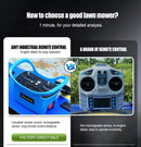 550mm Self-Propelled Remote-Controlled Lawn Mower for Small Household Gardens Outdoor Maintenance Robot