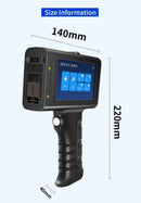 Willita Handheld Thermal Inkjet Printer English Language Production Date Number Logo Expiry Date Label Plastic Hand Jet Printer