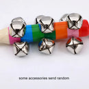 Rainbow Handheld Bell Stick | Wooden Musical Toy for Kids & Parties