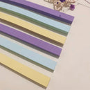 Lucky Star Origami Paper Strips Set – 540 Sheets, 27 Colors
