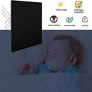 Removable 100% Light Blocking Darkest Window Cloth DIY Total Blackout Glass Privacy Darkening Window Tint Black Window Sticker