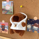 Cute Capybara Plush Toy – Hoodie with Wings Stuffed Animal Doll