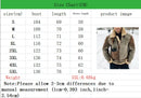 Mens Winter Jacket – Warm Motorcycle Biker Coat with Stand Collar