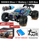 4WD Remote Control Car High-Speed 50-80KM/H Off-Road Buggy Truck
