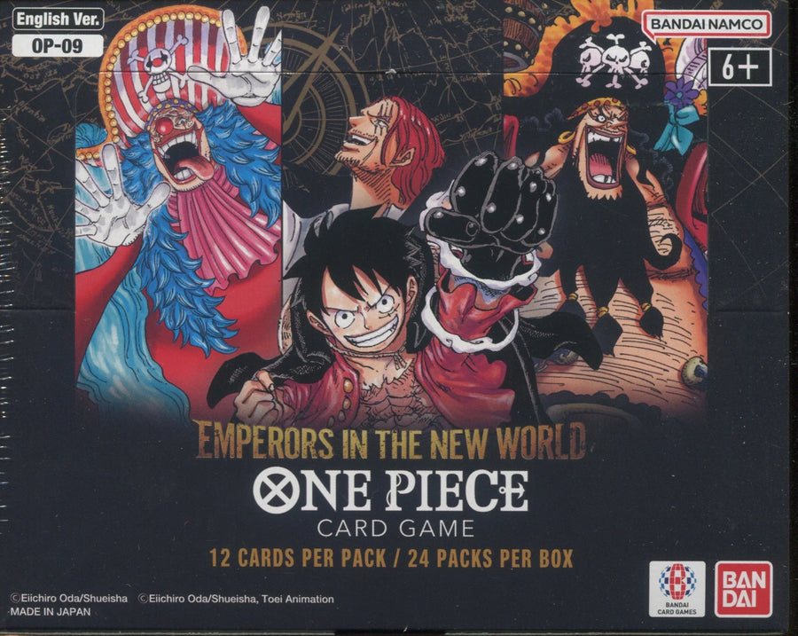 emperors in the new world booster box english One Piece TCG Emperors in the New World Booster Box (OP-09)
