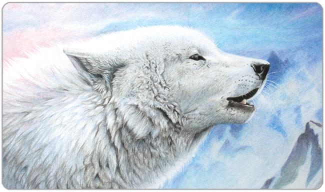 Waking the White Wolf Playmat