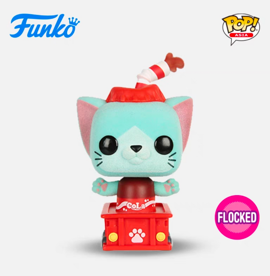 [FINAL INVENTORY] Pop! Asia: Soda Car Cat (Flocked) Mindstyle Exclusive (Soft Protector Included)