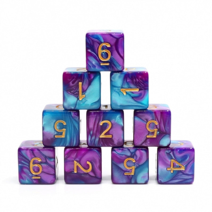 12-piece D6 set