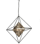 Troy Lighting Epic Pendant in Forged Iron, Size Medium