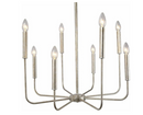 LNC 8-Light Chandelier Lighting Champagne Pendant Lights Chandeliers