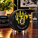 Tim Thomas Boston Bruins Autographed Game Model Puck