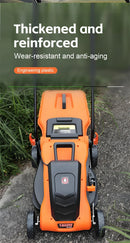 1200W/1600W Hand Push Weeder Lawn Mower Household Electric Weeder Handheld Multifunction Lithium Trimmer Hedge Lawn Trimmer