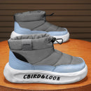 Mens Winter Velvet Ankle Boots – Warm Stylish Winter Shoes