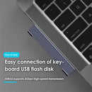 4-in-1 USB C HUB 3.0 PD 60W Type C 3.1 Multi Ports USB Splitter OTG Adapter USB HUB For Xiaomi Lenovo Macbook Pro 13 15 Air Pro
