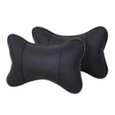 Car Neck Pillow – PU Leather Headrest Cushion for Comfort