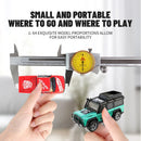 6601Green RC Car MINI Alloy 1/64 Remote Control Toy for Kids