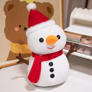 Cute Christmas Plush Toys – Santa, Elk, Snowman & Gingerbread Doll