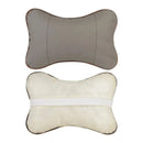 Car Neck Pillow – PU Leather Headrest Cushion for Comfort