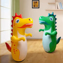 Inflatable Dinosaur Punching Bag Tumbler Kids Boxing Toy