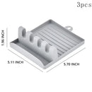 Spatula and Lid Rack Spoon Holder