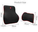 Memory Foam Car Neck and Back Pillow