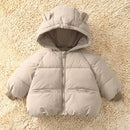 Kids Winter Down Jacket – Warm Hooded Parka for Boys & Girls