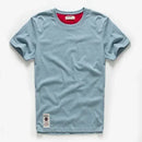 Men's T-shirt Men's clothing Causal Cotton Basic Tshirt Male streetwear Short sleeve tee Man Y2k Tops Oversized Graphic T-shirts