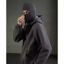 Men's Balaclava Zip Hoodie – Winter Warm Face Mask Jacket