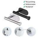 Self-Adhesive Stainless Steel Toilet Paper Holder
