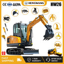 2.5 Ton Mini Excavator Diesel Hydraulic Excavators Tractor 2.5t Mini Bagger Small Excavator Digger Multifunctional Machinery