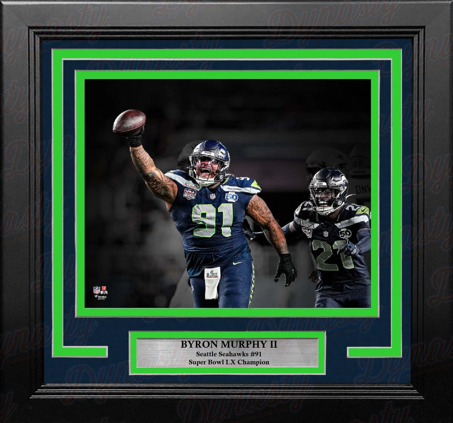 Byron Murphy Super Bowl LX Fumble Recovery Seattle Seahawks 8