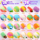 Bath Bombs for Kids – Natural Fizzy Surprise Bath Toys Inside