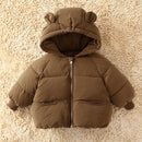 Kids Winter Down Jacket – Warm Hooded Parka for Boys & Girls